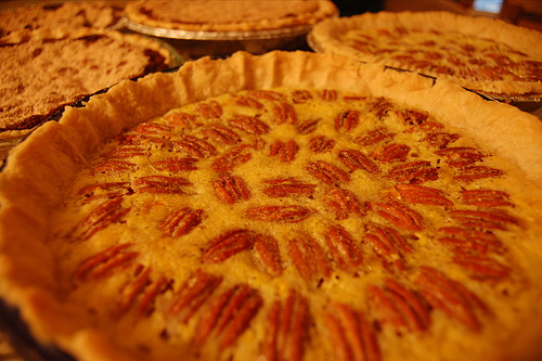 Up Close With a Lovely Lemon Pecan Pie