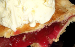 Long Slice of Pie Ala Mode Long Slice of Pie Ala Mode