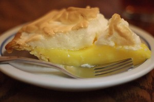 Picture of A Slice of Lemon Meringue Pie