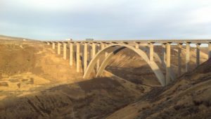 Bridge near Selah Creek rest area