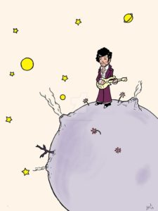 Prince imagined as The Little Prince